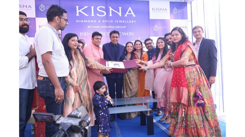 50th Exclusive Showroom: KISNA Diamond & Gold Jewellery Achieves a Major Milestone Across India