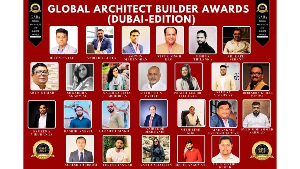 Global Architect Builder Awards (GABA) 2025