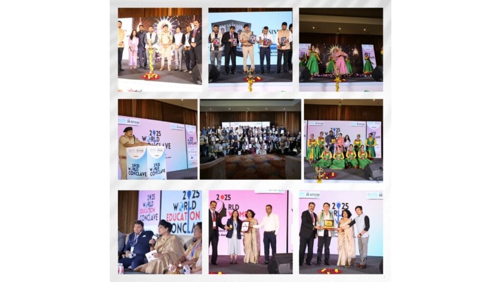 Indore witnessed business leaders, educators, and women entrepreneurs at one stage at the much-anticipated World Conclave 2025