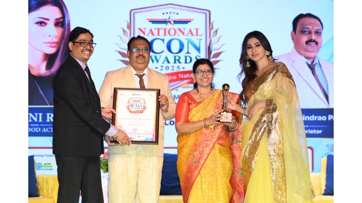 Celebrating Excellence Mr. Suhas Govindrao Palange Honored as National Icon of the Year 2025 - PNN