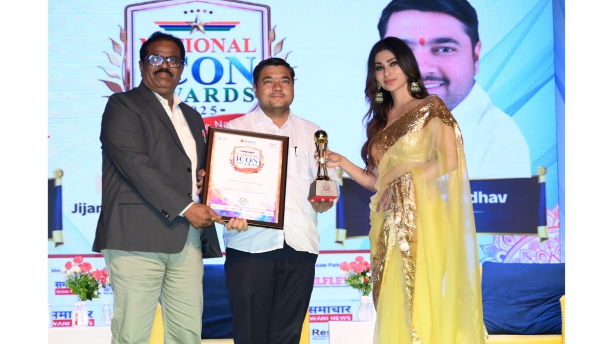 Planting Seeds of Change Mr. Sagar Jadhav National Icon Award Winner 2025 - PNN