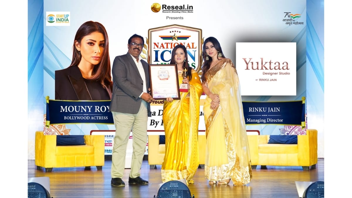 Stitching Dreams in Silk and Soul Rinku Jain National Icon Award Winner 2025 - PNN