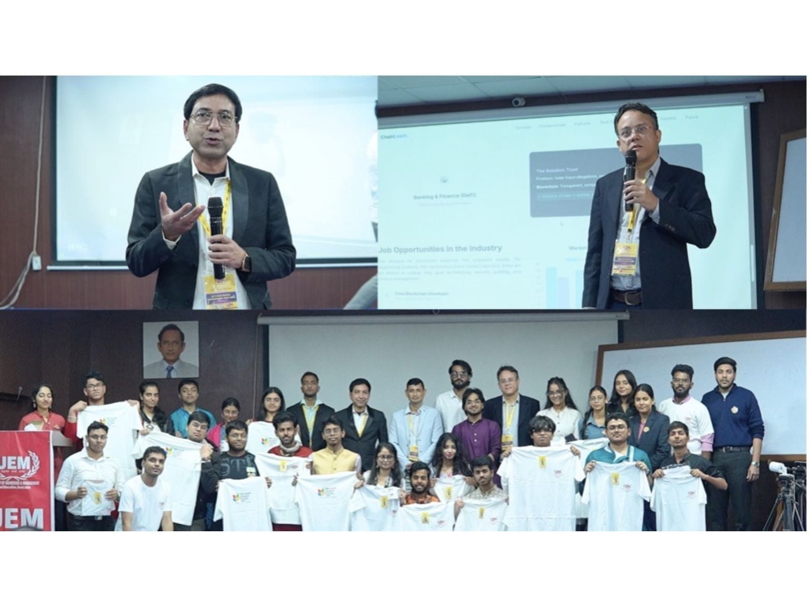 UEM Kolkata Hosts CHAINSPHERE to Empower Youth in Blockchain and AI Innovation